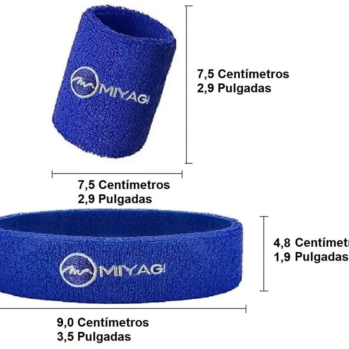 MIYAGI - Set Balaca Y Muñequera Miyagi Deportiva Gym Entrenamiento AZ
