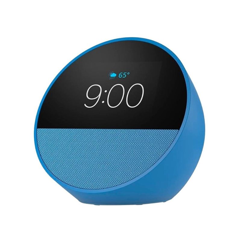 AMAZON - Echo Spot Amazon Con Alexa y Reloj inteligente 2024 Azul
