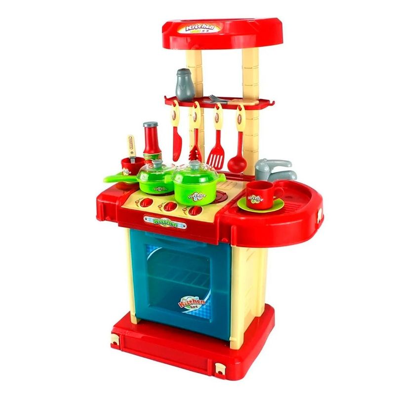 IMPORTADORA MAKA - Cocina Infantil Juguete Con Accesorios
