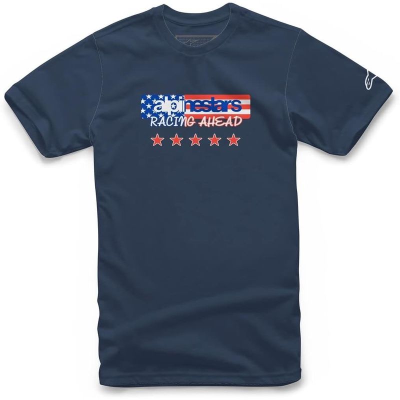 ALPINESTARS - CAMISETA ALPINESTARS USA AGAIN AZUL
