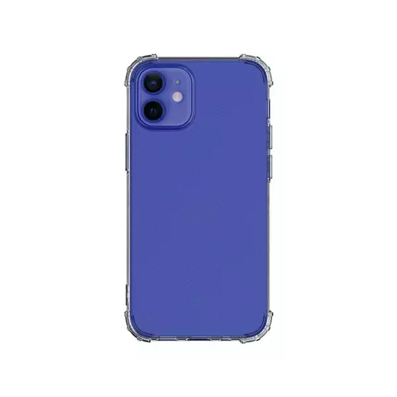 PHONETIFY - Funda Transparente Antichoque para iPhone 12 mini