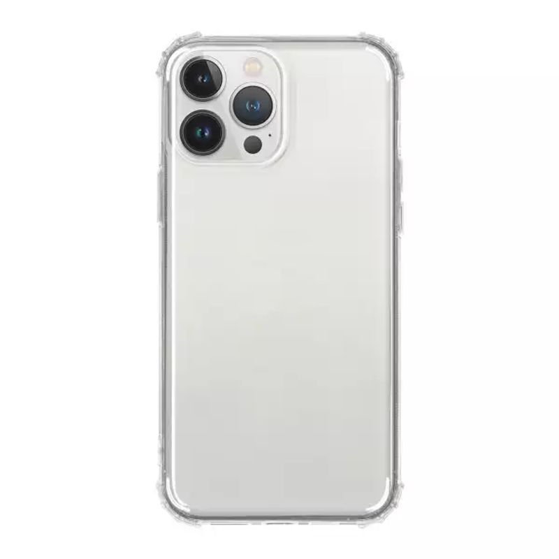 PHONETIFY - Funda Transparente Antichoque para iPhone 13 Pro Max