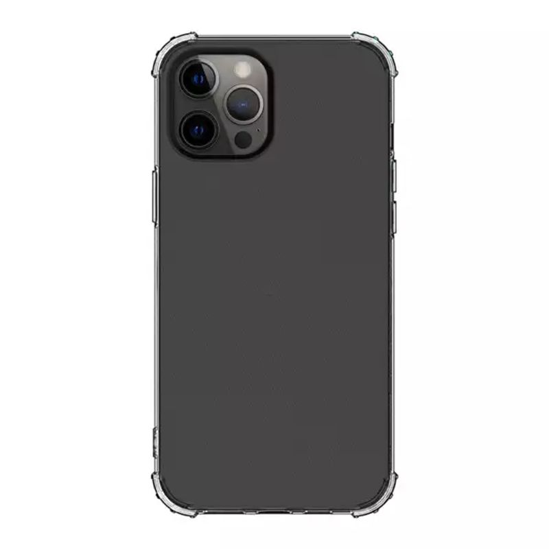 PHONETIFY - Funda Transparente Antichoque para iPhone 12 Pro Max