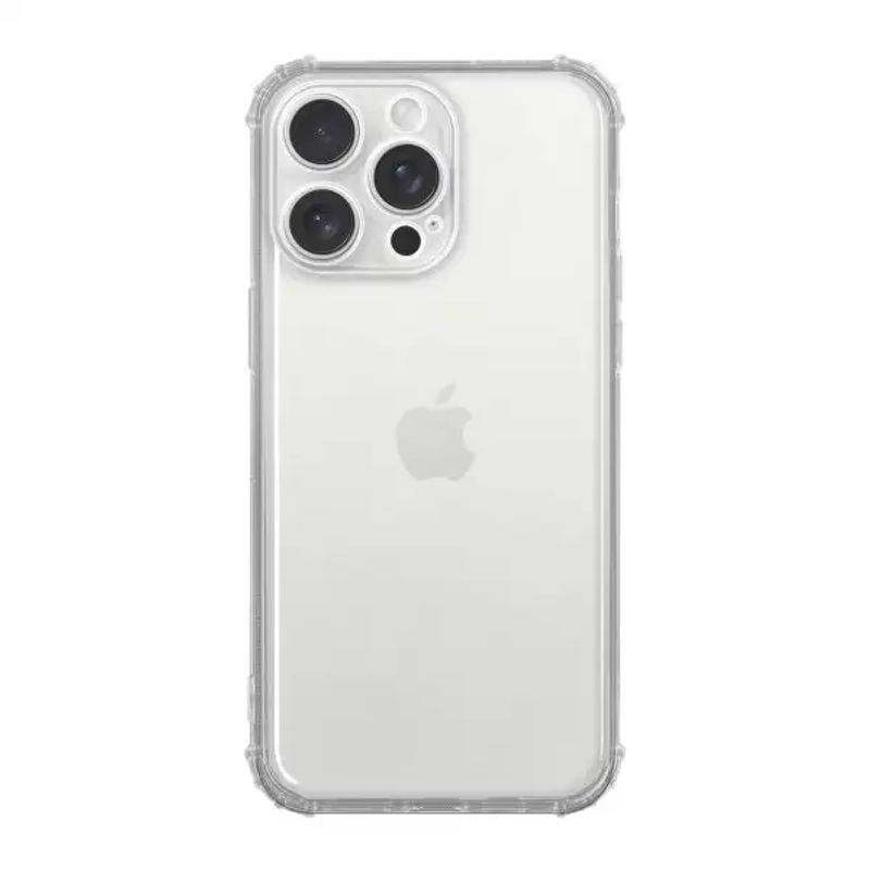 PHONETIFY - Funda Transparente Antichoque para iPhone 15 Pro Max