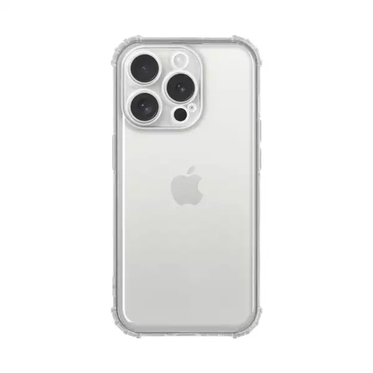 PHONETIFY - Funda Transparente Antichoque para iPhone 15 Pro