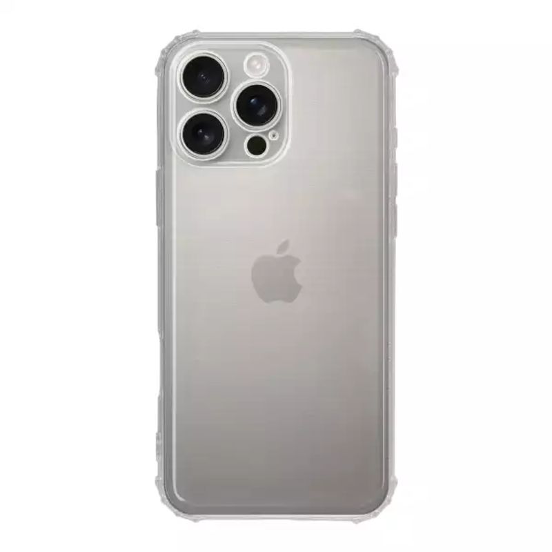 PHONETIFY - Funda Transparente Antichoque para iPhone 16 Pro Max