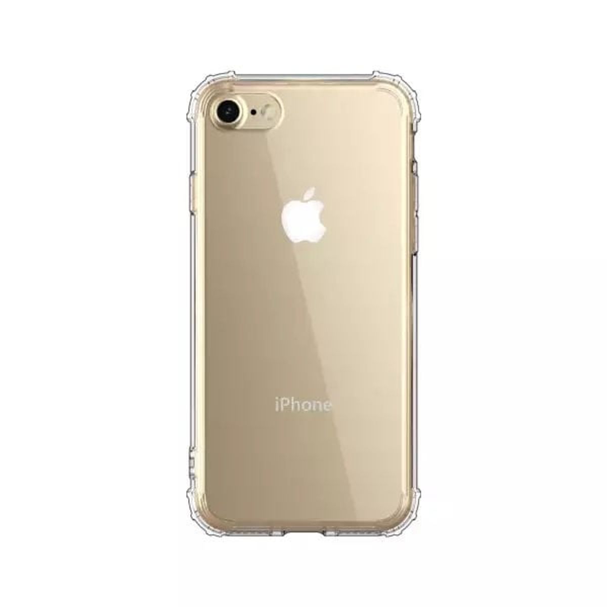 PHONETIFY - Funda Transparente Antichoque para iPhone SE 2020