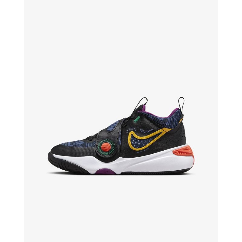 NIKE - TENIS NIKE NIÑO TEAM HUSTLE D 11 SE FQ7375-001