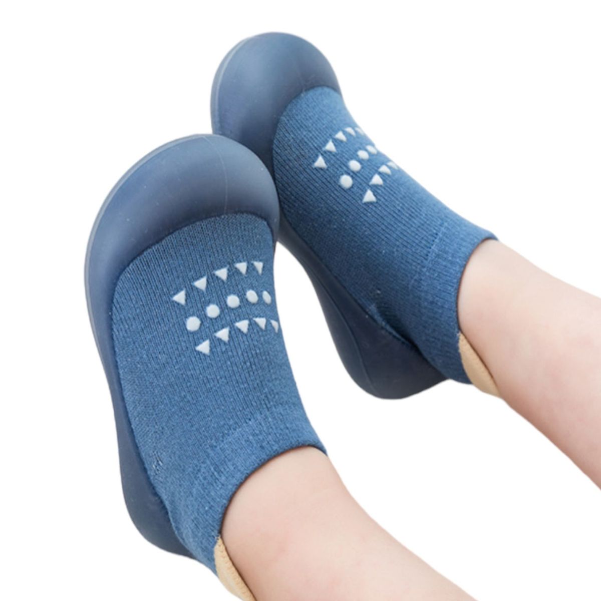 MULTIPLACE COLOMBIA - Zapatos Media Silicona Para bebes 6-9 M goma Antideslizante-