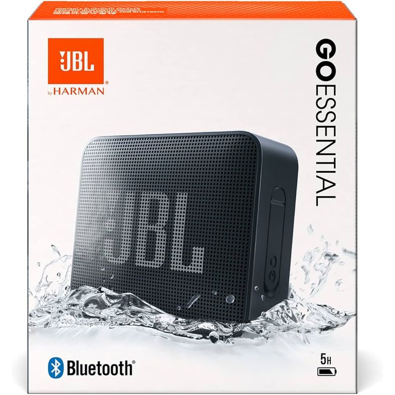 JBL - JBL GO ESSENTIAL ALTAVOZ PORTATIL A PRUEBA DE AGUA BLACK