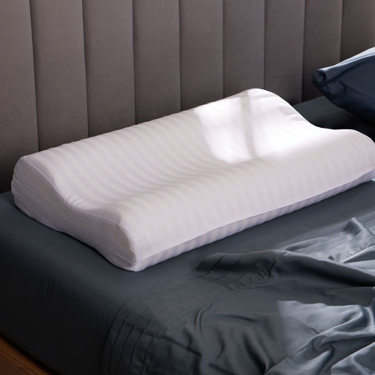 DISTRIHOGAR - Almohada Cervical Sensación Viscoelástica 40 x 60 cm