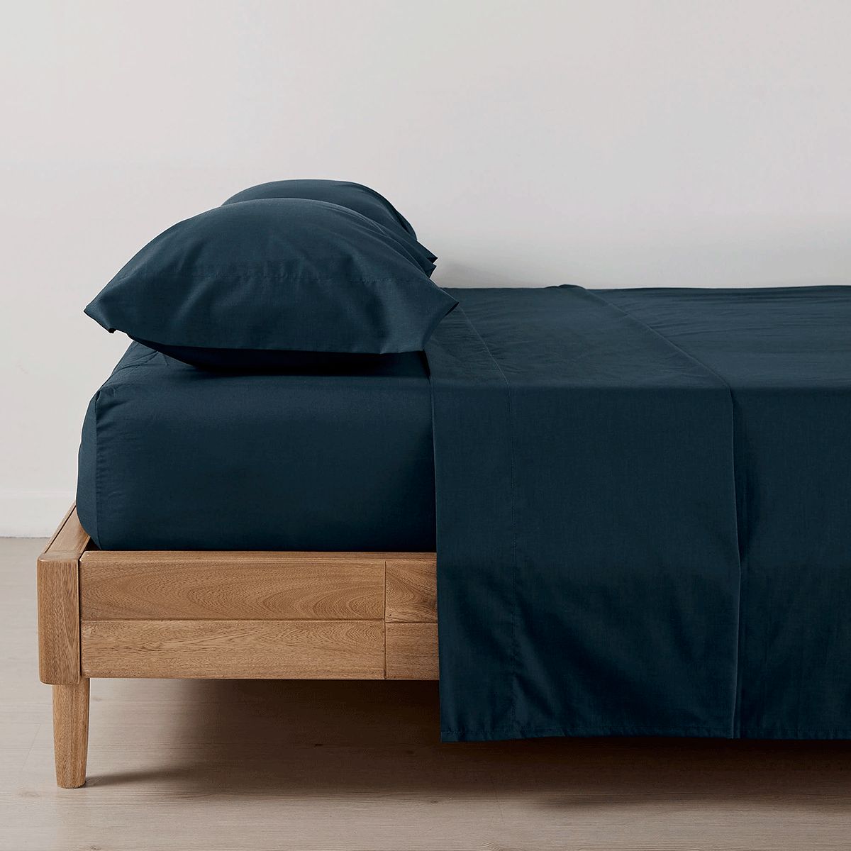 DISTRIHOGAR - Juego De Sábanas Mix And Match 150 Hilos Azul Semidoble