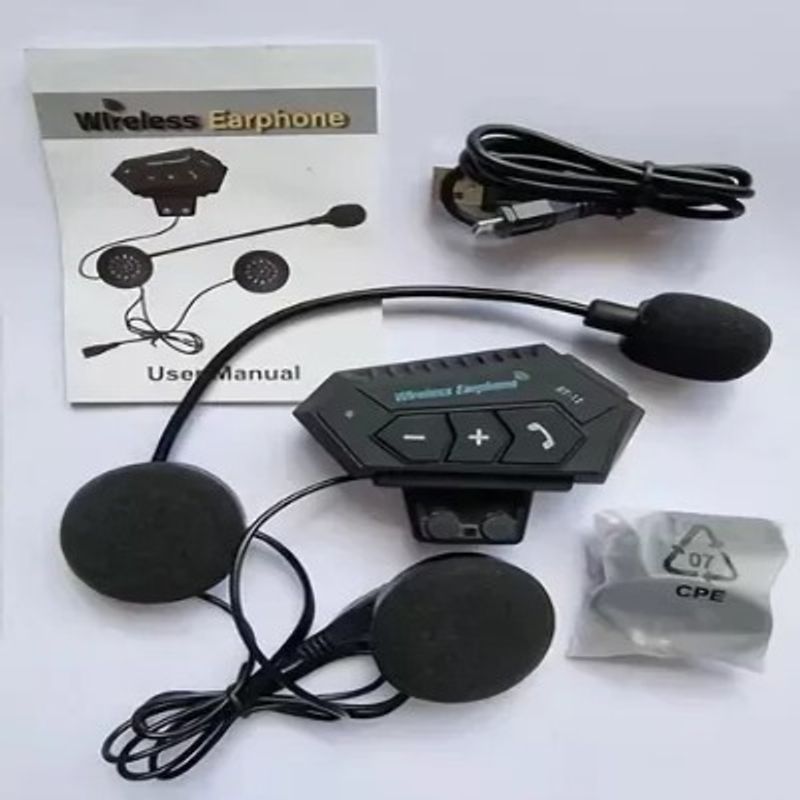 GENERICO - Intercomunicador Para Moto Bt31