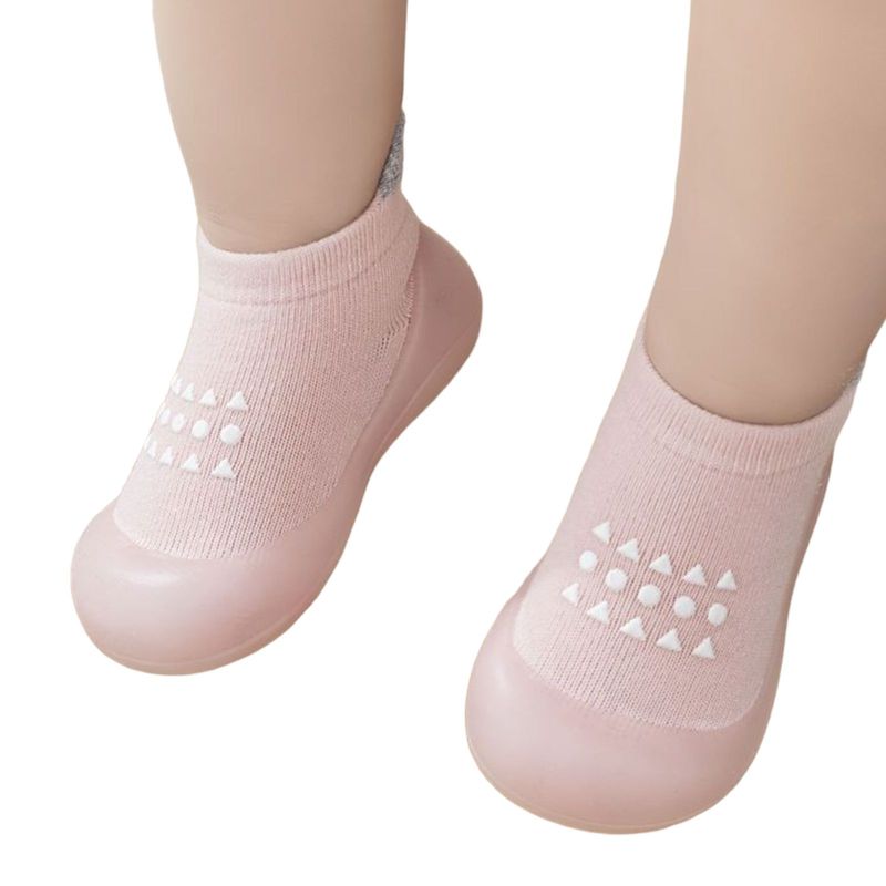 MULTIPLACE COLOMBIA - Zapatos Media Silicona Para bebes 9-12 M goma Antideslizante