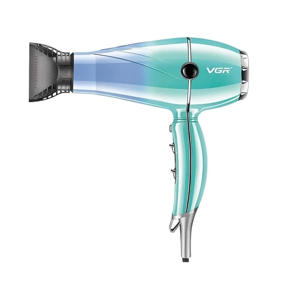 GENERICO - Secador De Pelo Profesional Vgr V-452 Verde 2400W 220V