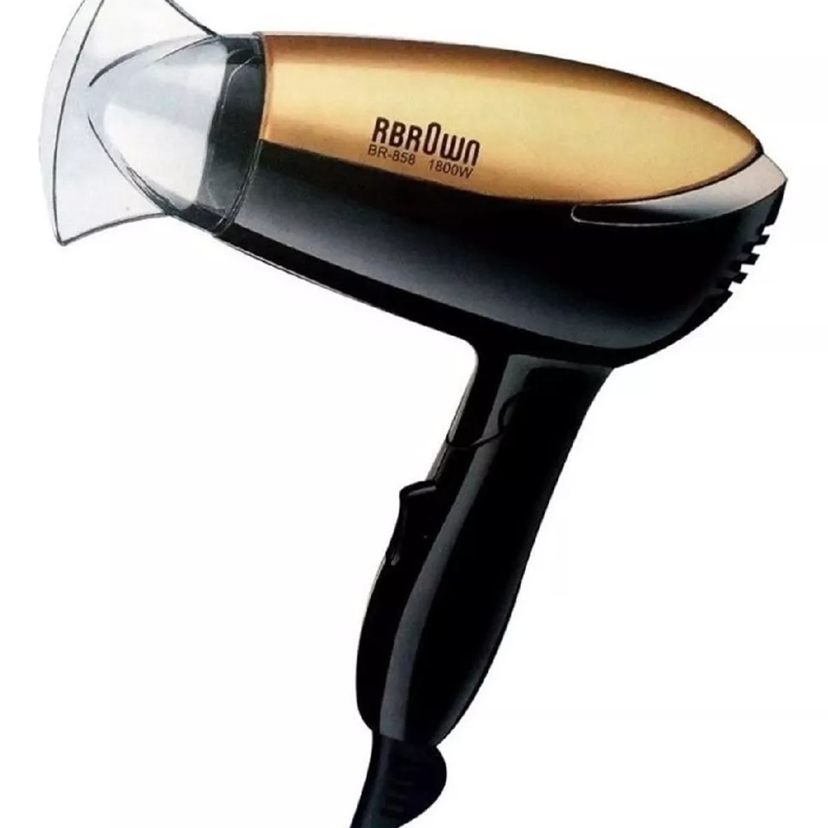 GENERICO - Secador Cabello Viajero De Bolso Portable Hair Dryer 1800 Wa