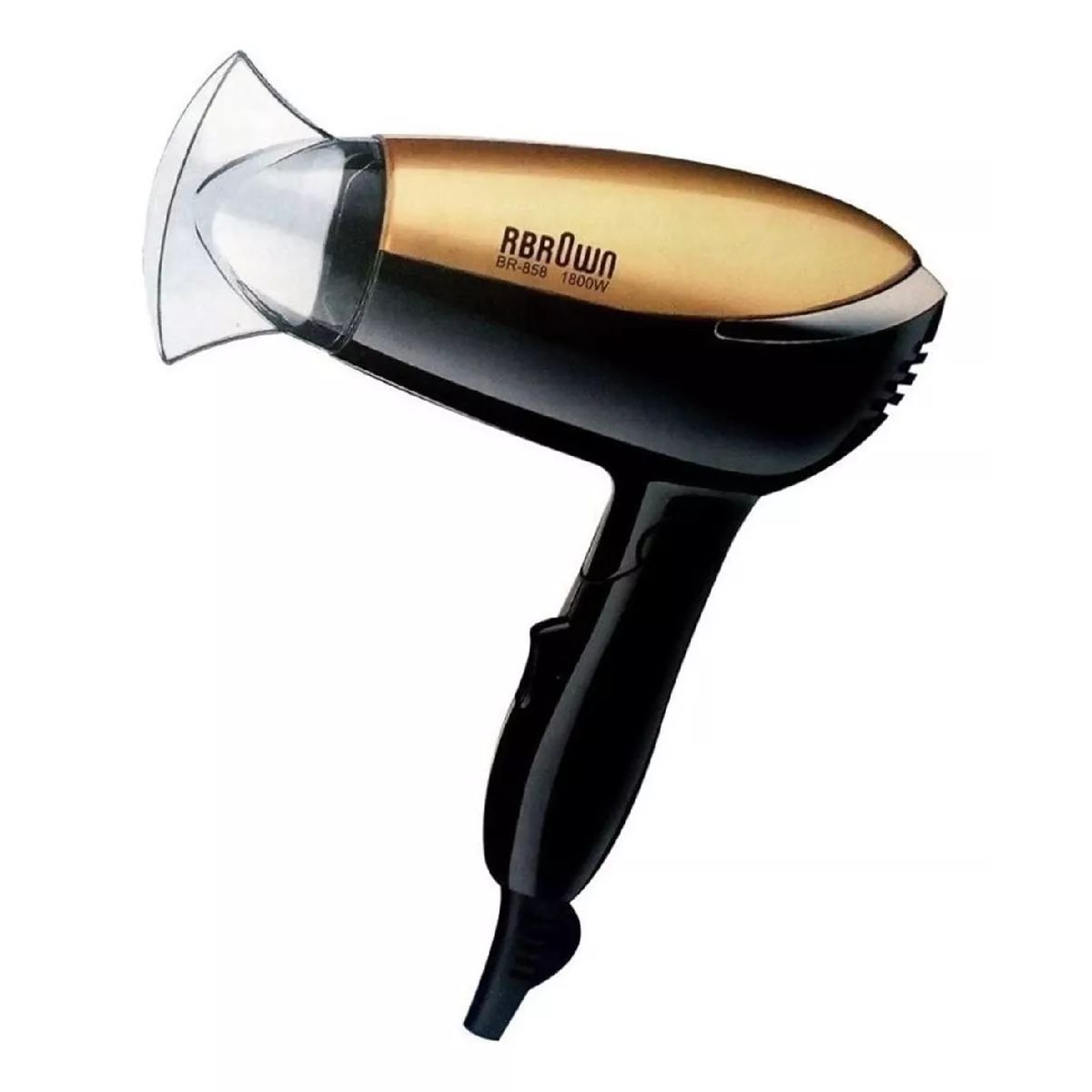 GENERICO - Secador Cabello Viajero De Bolso Portable Hair Dryer 1800 Wa