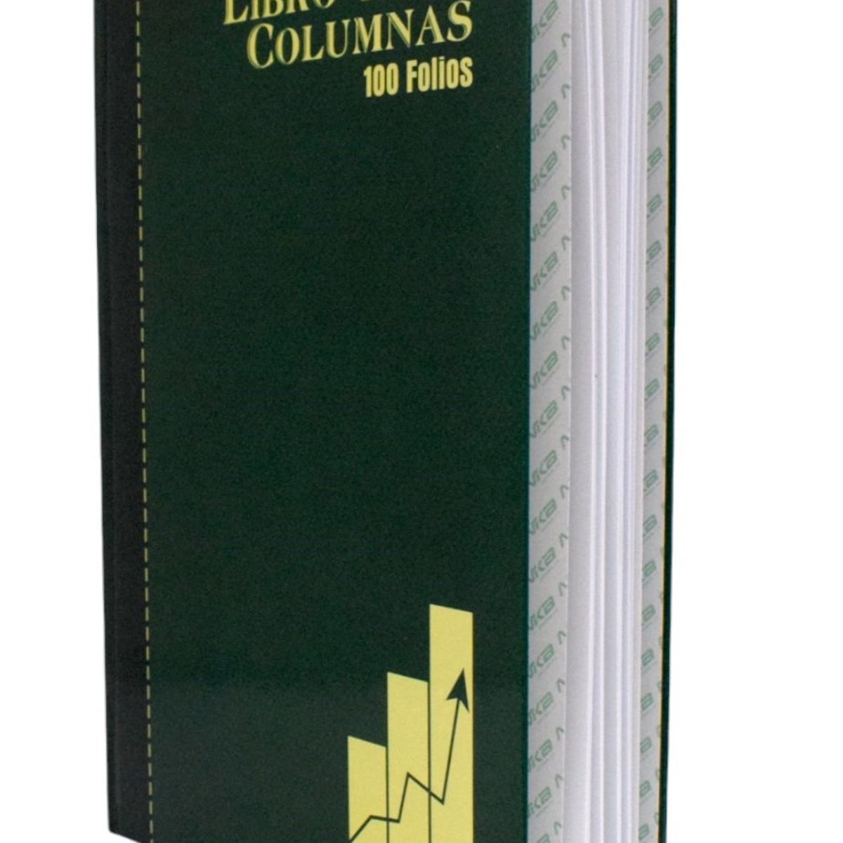 NORMA - Libro Contable 3 Columnas x 100 Folios Oficio Pasta Dura