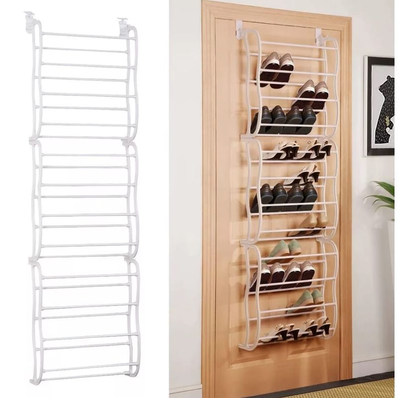 GENERICO - Organizador Zapatos Puerta 36 Pares Resistente Zapatero
