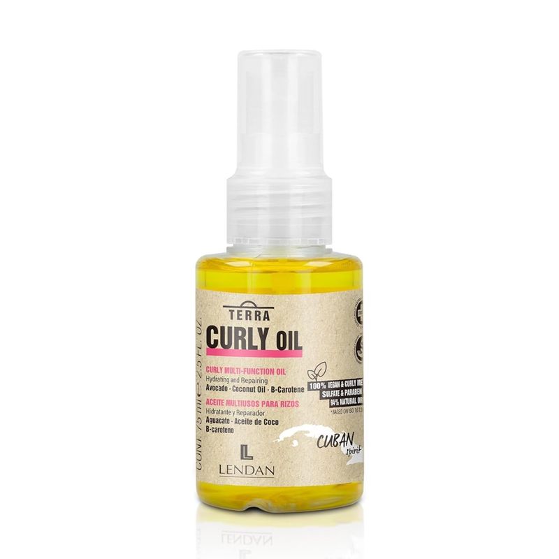 LENDAN - Oil Lendan Terra Curly Vegan 75mL