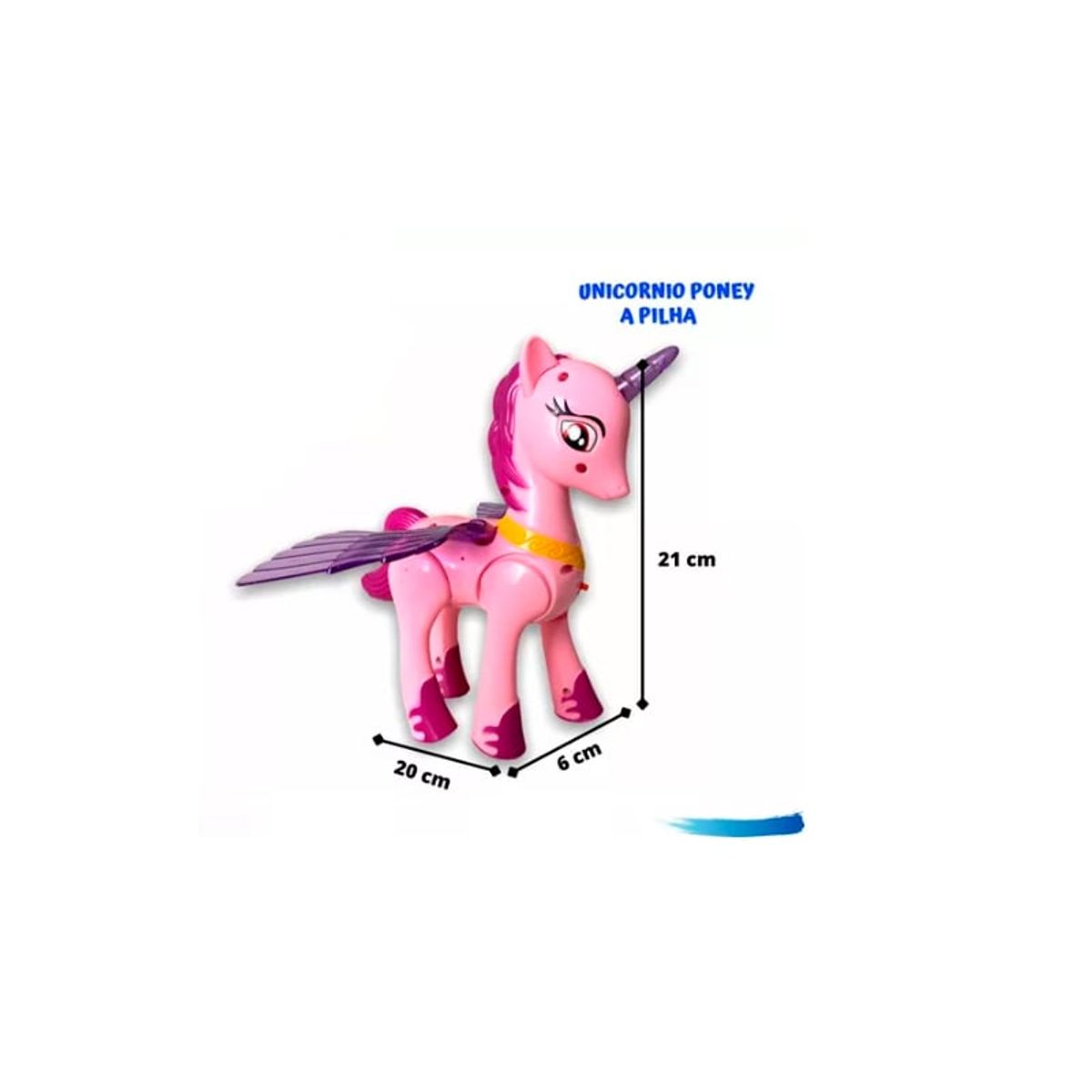 GENERICO - Unicornio Juguete My Little Pony Con Alas