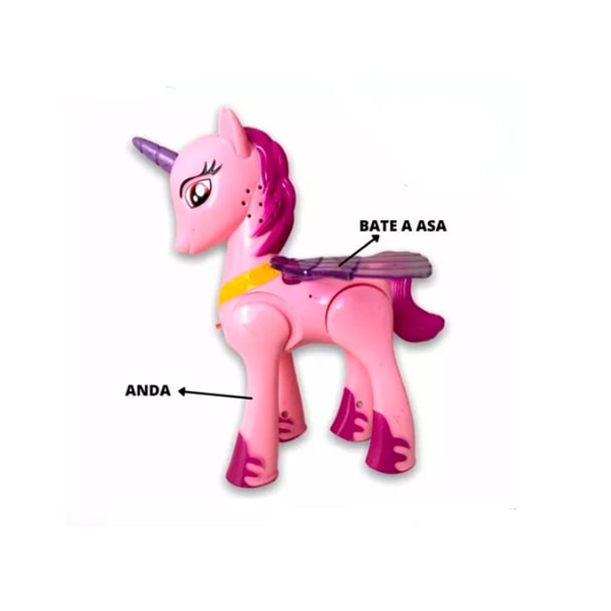 GENERICO - Unicornio Juguete My Little Pony Con Alas