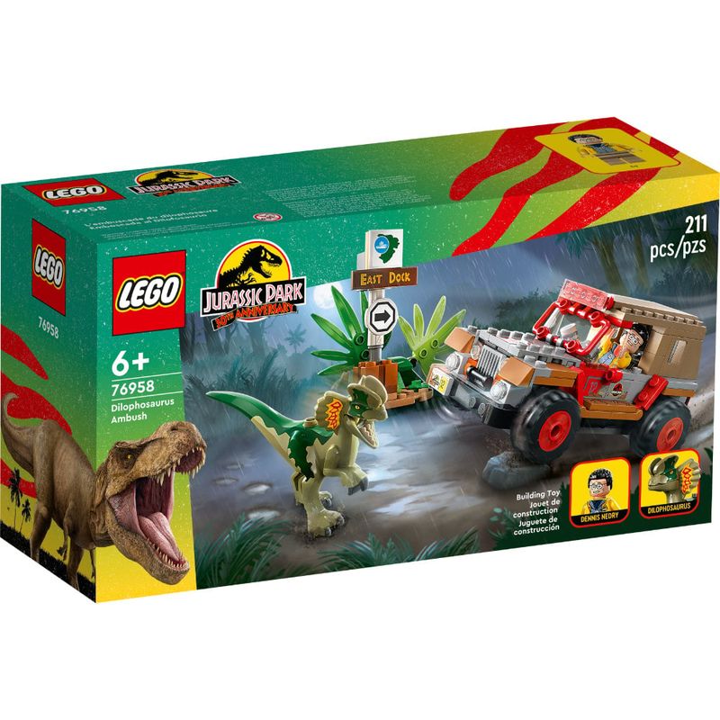 LEGO - LEGO®Jurassic World Emboscada Al Dilofosaurio