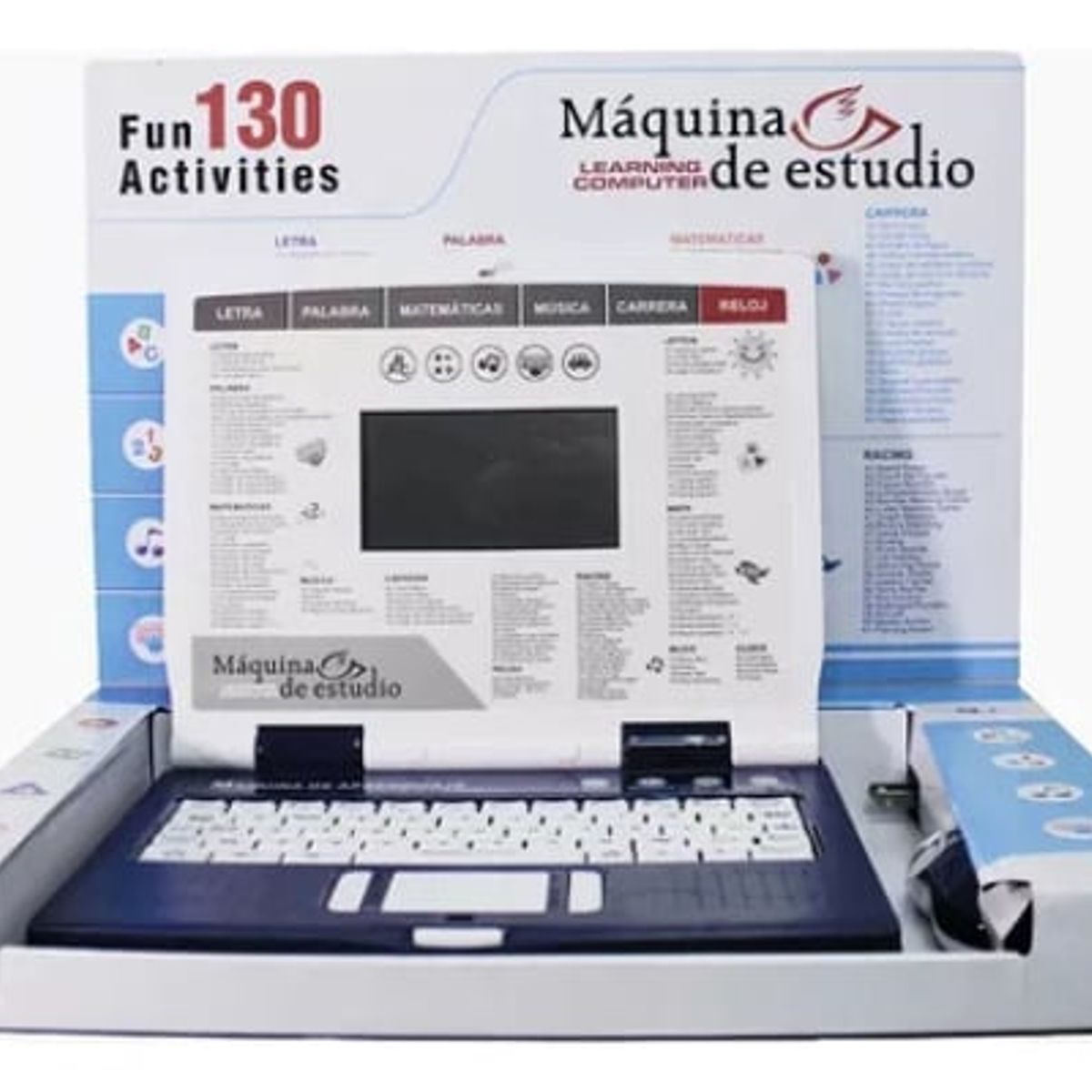 GENERICO - Computador Didáctico Juguete 130 Funciones