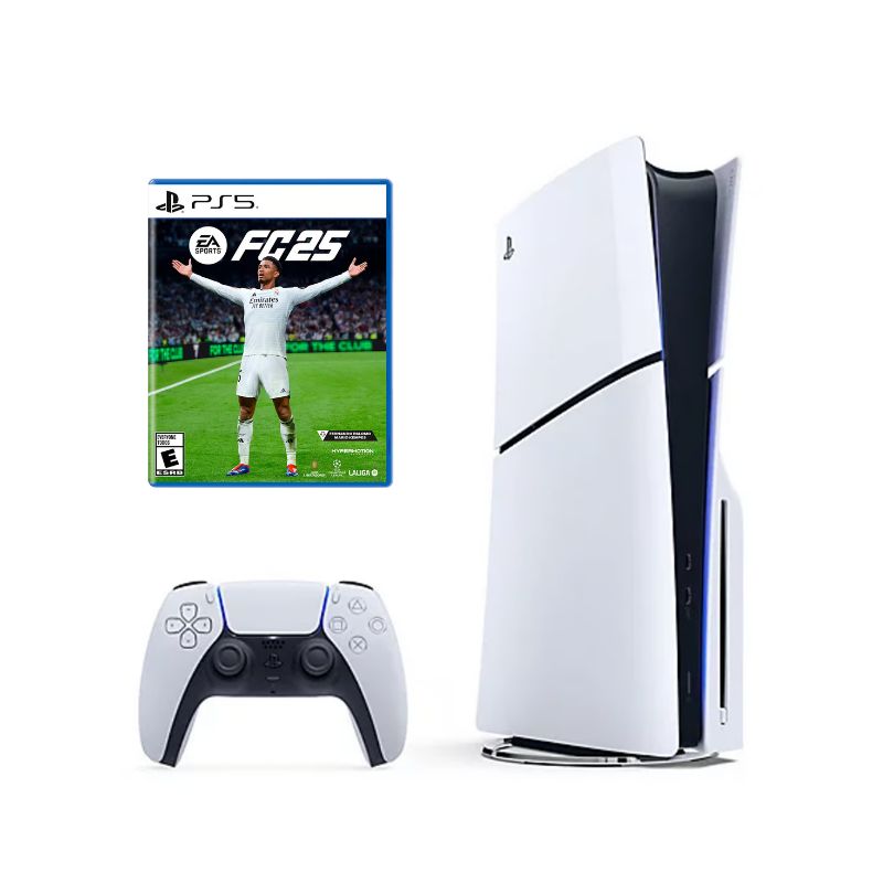PLAYSTATION - Consola Playstation 5 Slim Disco 1TB Con Juego Fc 25 Fisico