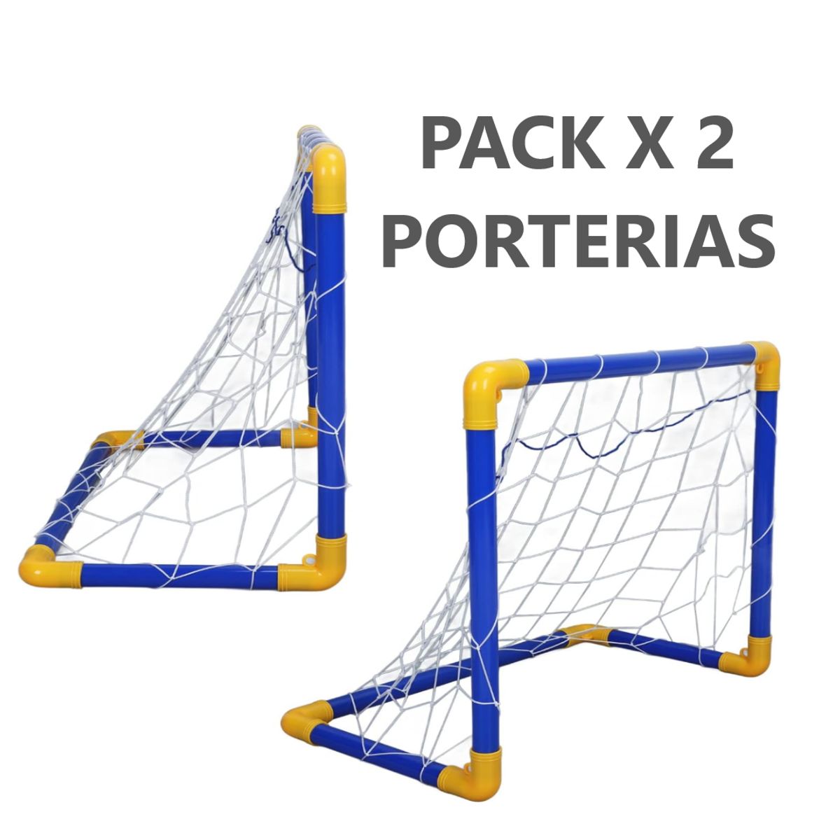 GENERICO - Cancha X2 Futbol Arco Arqueria Porteria Soccer Juego Juguete
