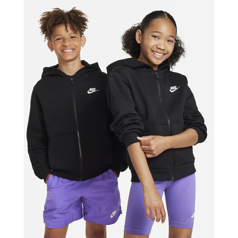 NIKE - BUZO CON GORRO NIKE NIÑO SPORTSWEAR CLUB FLEECE FD3004-010