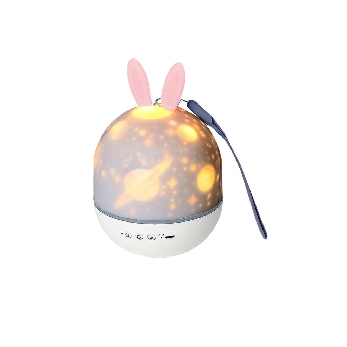 MUNDO BEBE - Proyector lampara musical para bebes y niños 8 tipos luces estrellas