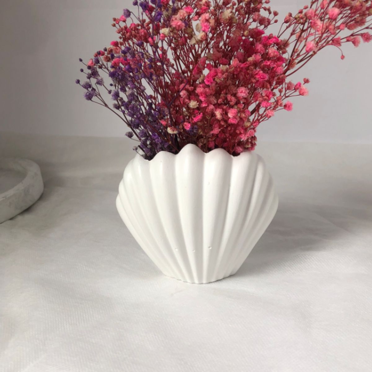 DECORACIONES ALE Y GABI - JARRON FLORES  BASE DECORATIVA Y VELA