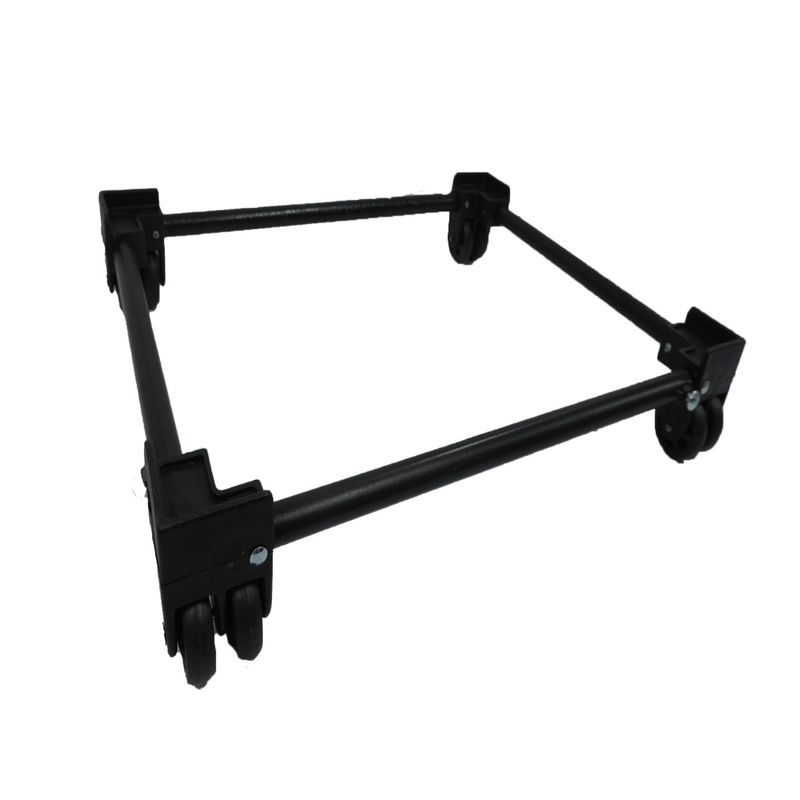 GENERICO - Base Soporte Para Nevera Cocina Doble Llanta Expandible