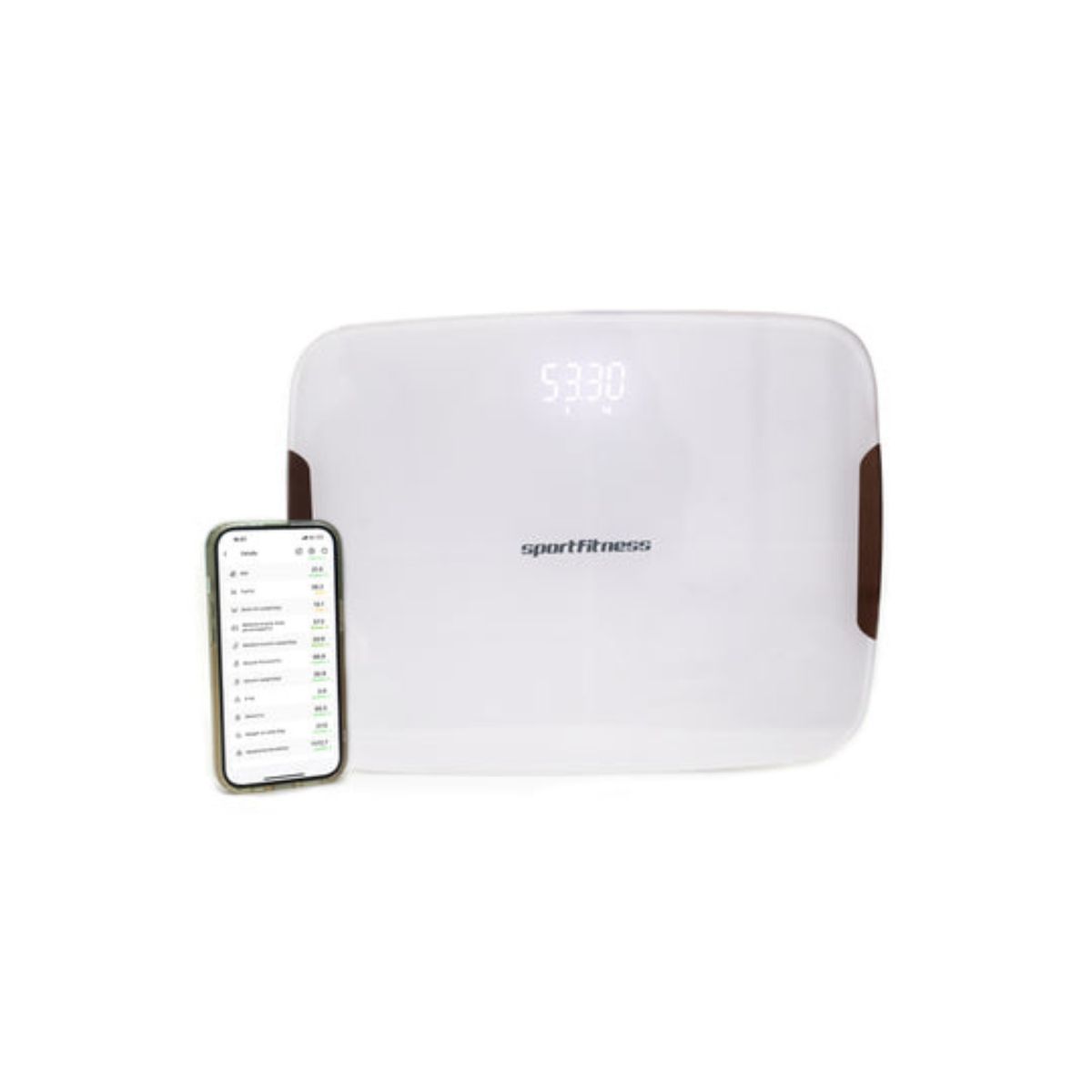 SPORT FITNESS - Bascula Digital De Cuerpo App Bluetooth Sportfitness