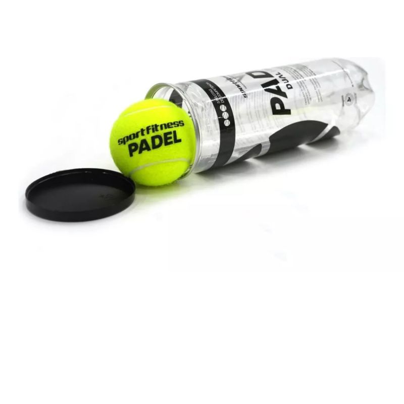 SPORTFITNESS - Set X3 Pelotas Para Padel  Sportfitness