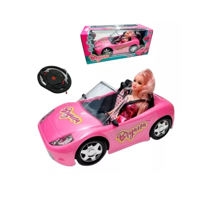 INFANTILES CAJUROMIX - Carro Deportivo Bryana A Control Remoto ROSADO CLARO