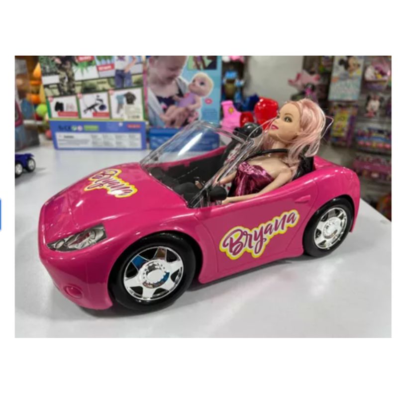 INFANTILES CAJUROMIX - Carro Deportivo Bryana A Control Remoto ROSADO CHICLE