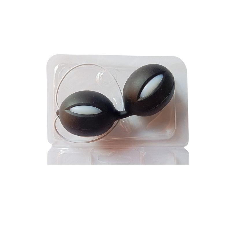 GENERICO - Bolas chinas Vaginales Kegel Vibración Por Movimiento negra
