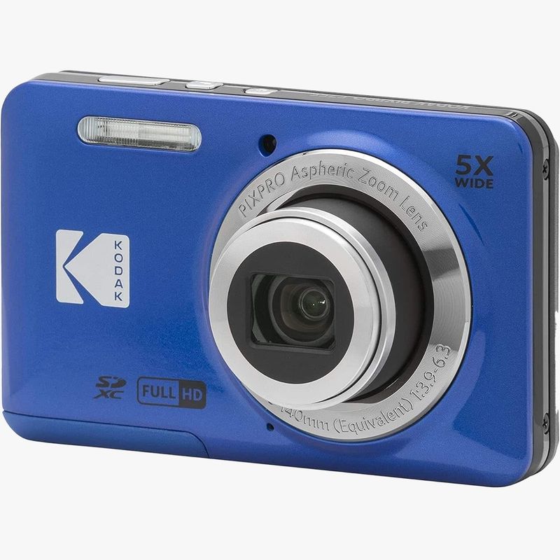 KODAK - Cámara digital compacta Kodak Fz55 Azul