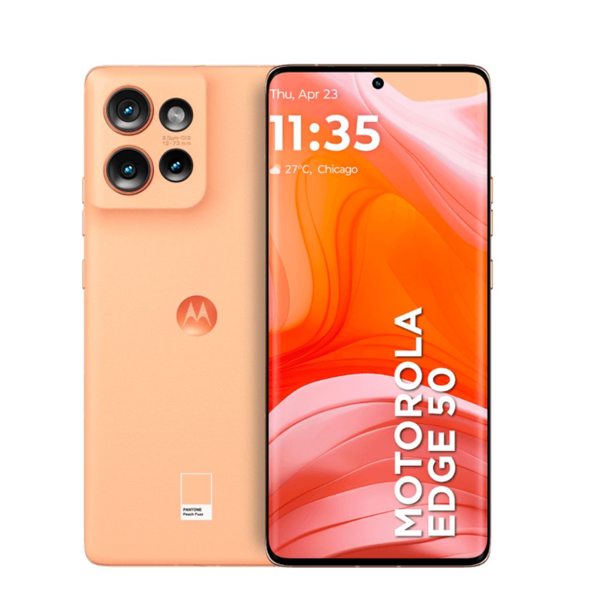 MOTOROLA - Celular Motorola Edge 50 RAM 12GB + 512 GB Naranja
