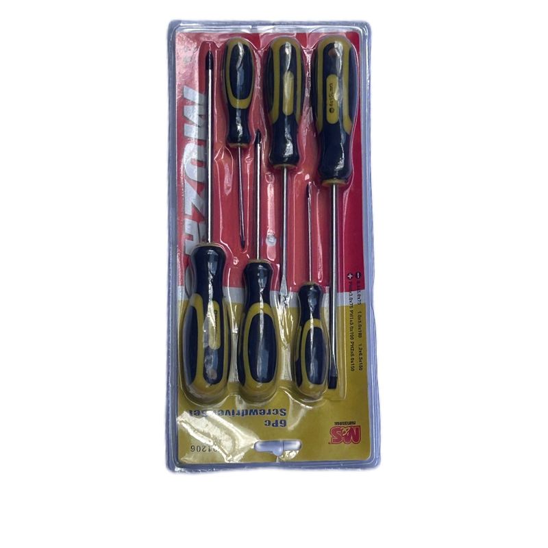 GENERICO - Set De Destornilladores X6 Und