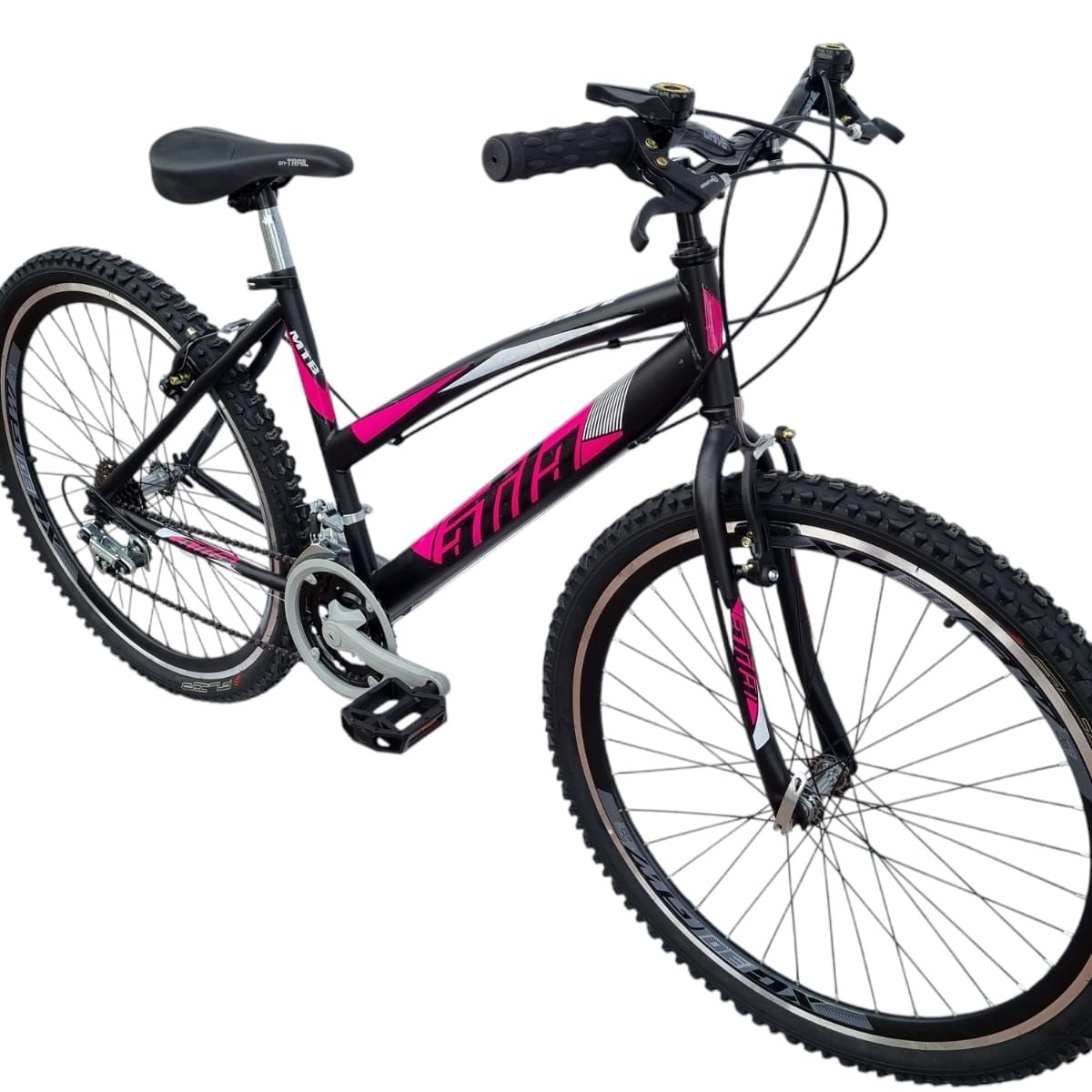 ATILA - Bicicleta Todo Terreno Rin 26 Doble Pared 18 Vel Dama Negro