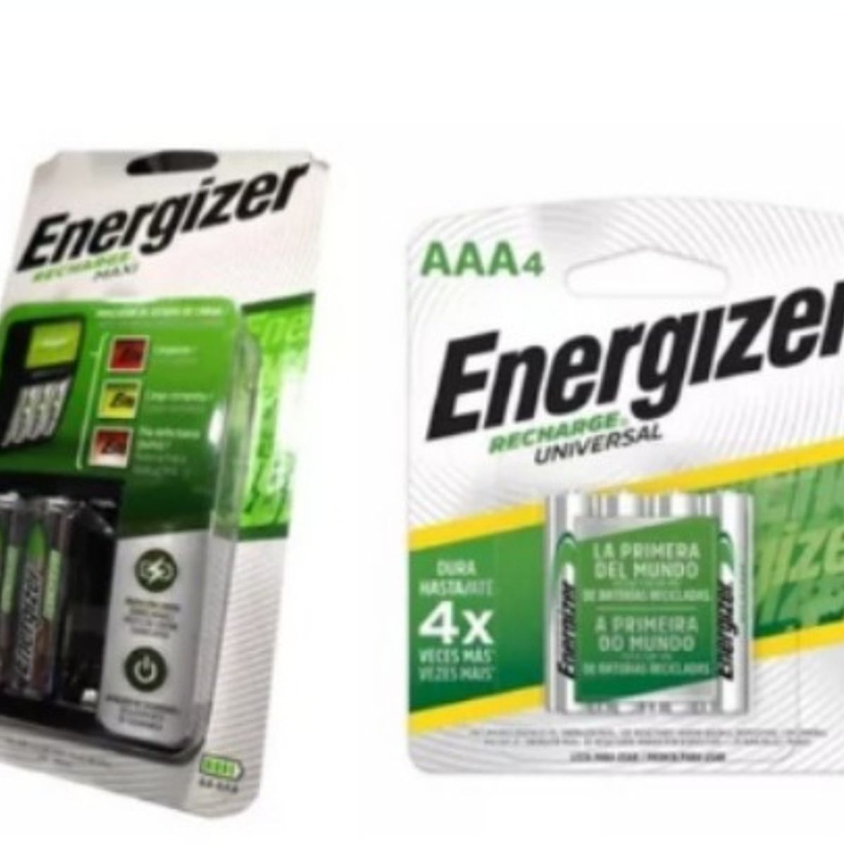 ENERGIZER - Combo Cargador Energizer Maxi + 4 Aaa 700 Mah Energizer