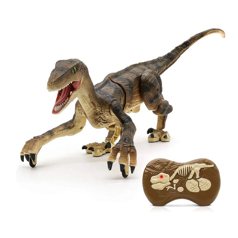KIDSHOP - Juguete Dinosaurio Flexible Control Remoto Recargable 43 Cm