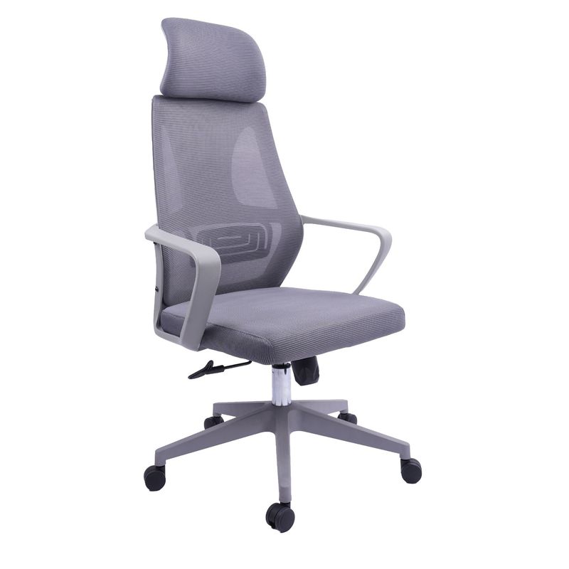 MUEBLESYA - Silla De Oficina Puerto López Presidente Malla Gris