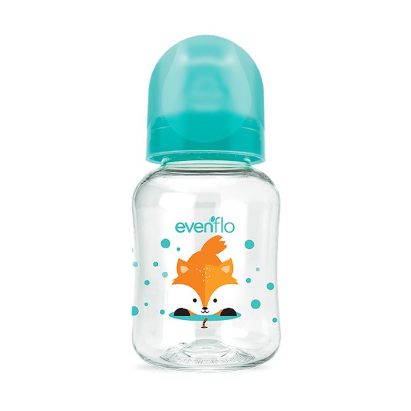 EVENFLO - Biberon 4 Onzas Tritan Forest Turquesa - Evenflo