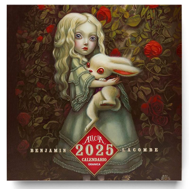 GENERICO - Alicia 2025. Calendario De Pared. Benjamin Lacombe
