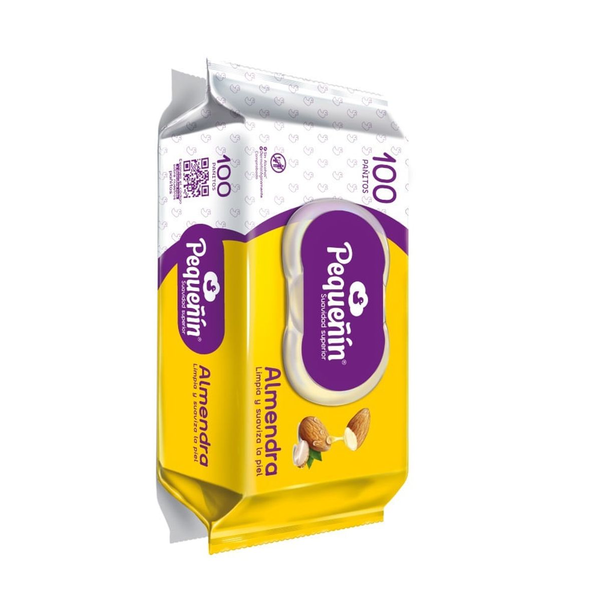 PEQUEÑIN - Pañitos Humedos Pequeñin Almendra X 100Und