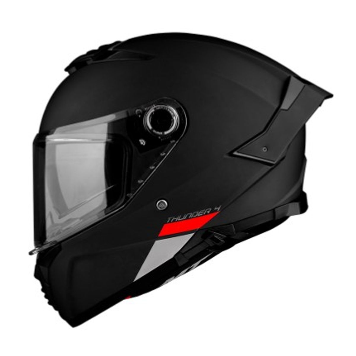 MT HELMETS - CASCO THUNDER 4 SV A1 NEGRO MATE TALLA S
